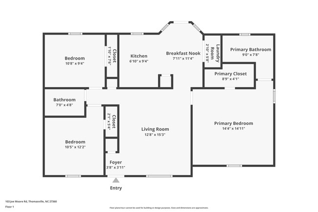 103 Joe Moore Rd in Thomasville, NC - Building Photo - Building Photo