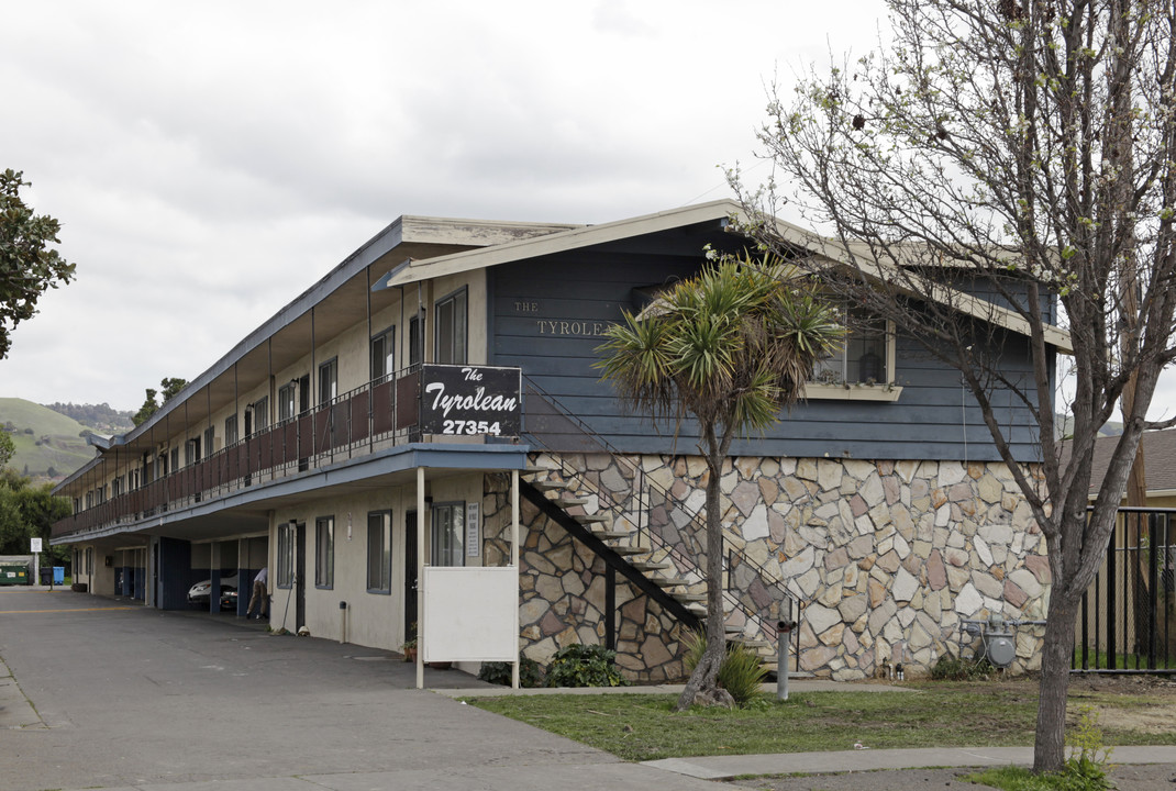 The Tyrolean in Hayward, CA - Building Photo