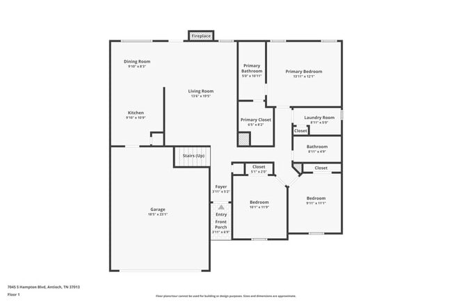 7045 S Hampton Blvd in Nashville, TN - Foto de edificio - Building Photo