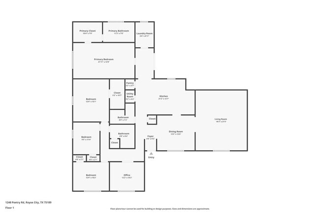1248 Poetry Rd in Royse City, TX - Building Photo - Building Photo