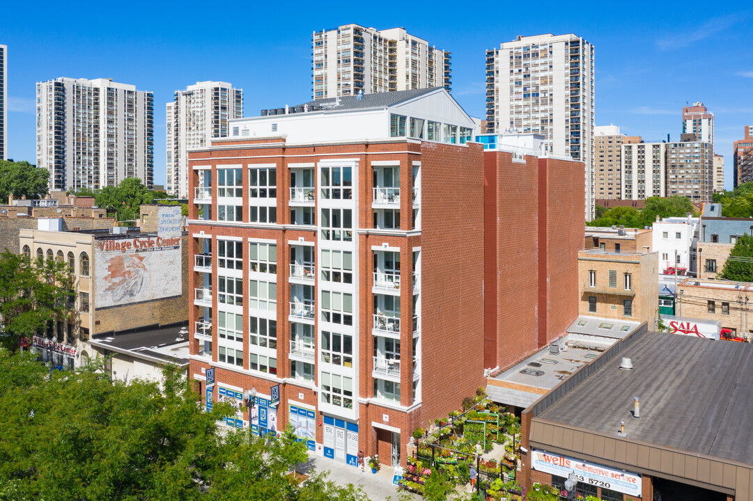 1325 N Wells Apartments in Chicago, IL - Foto de edificio