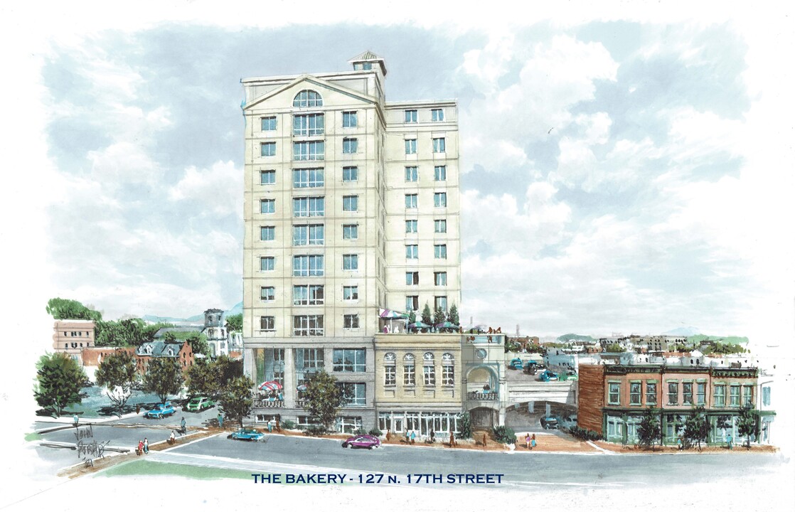 Bakery Loft Apartments in Richmond, VA - Foto de edificio