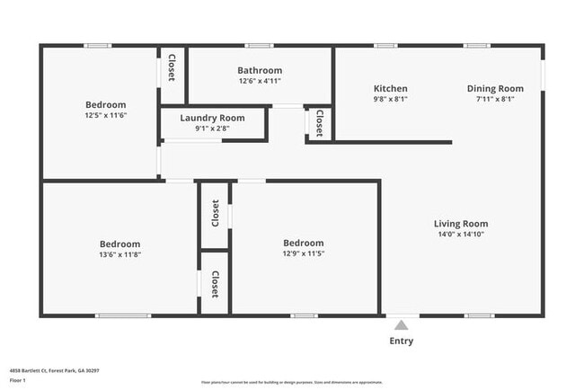 4858 Bartlett Ct in Forest Park, GA - Building Photo - Building Photo