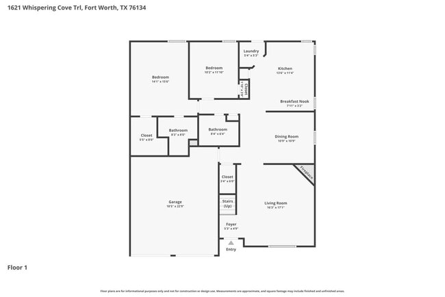 1621 Whispering Cove Trail, Unit 208 in Fort Worth, TX - Building Photo - Building Photo