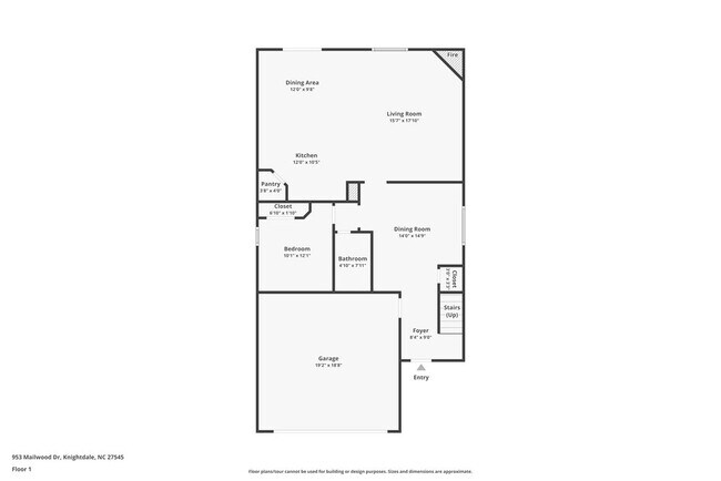 953 Mailwood Dr in Knightdale, NC - Foto de edificio - Building Photo