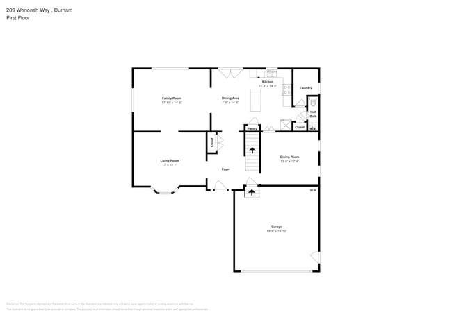 209 Wenonah Way in Durham, NC - Building Photo - Building Photo