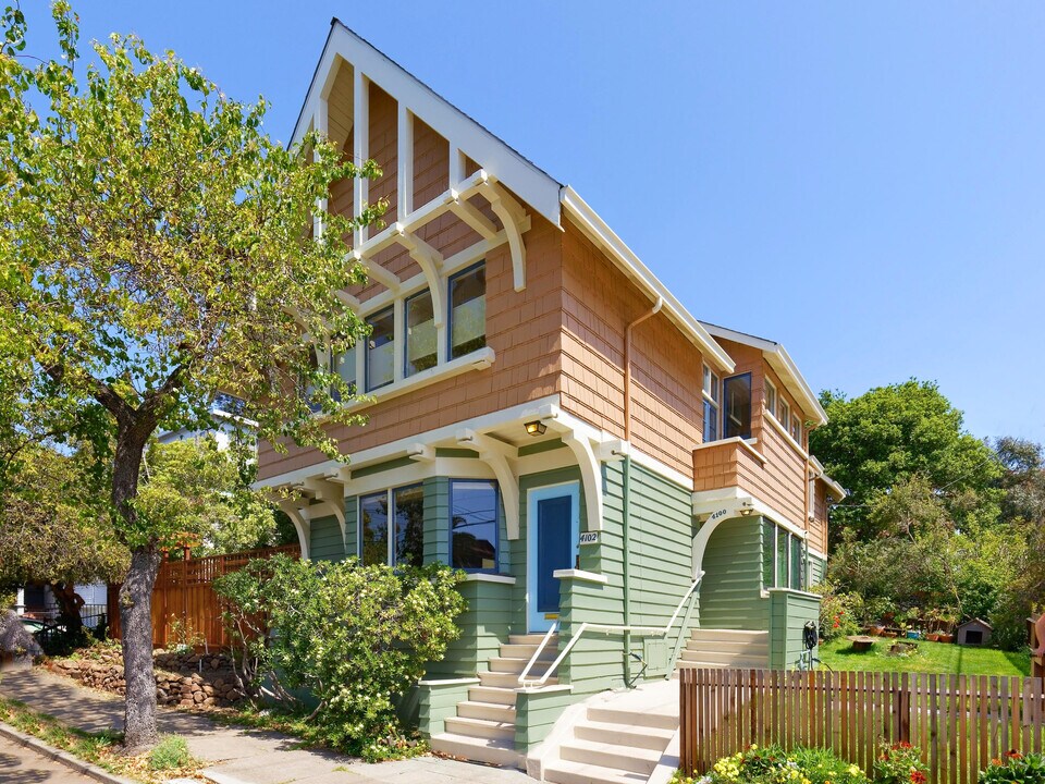 4102 Terrace St, Unit 4102 Terrace Street in Oakland, CA - Building Photo