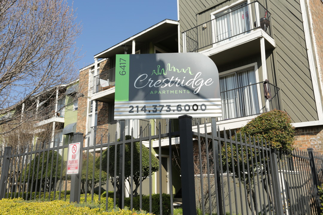 Crestridge Apartments in Dallas, TX - Building Photo