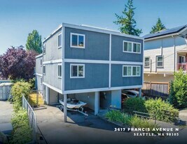 3617 Francis Ave N, Unit 2 in Seattle, WA - Building Photo