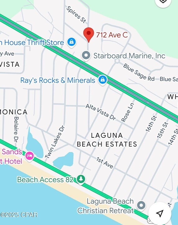 712 Ave C in Panama City Beach, FL - Building Photo