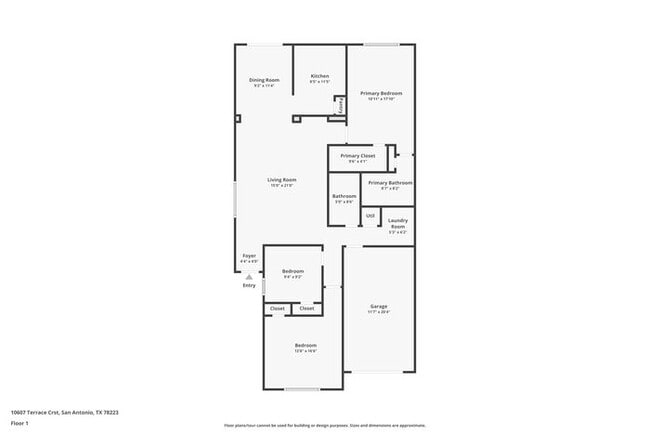 10607 Terrace Crest in San Antonio, TX - Building Photo - Building Photo