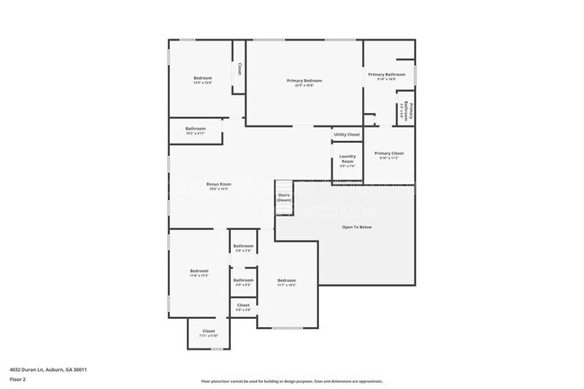 4032 Duran Ln in Auburn, GA - Foto de edificio - Building Photo