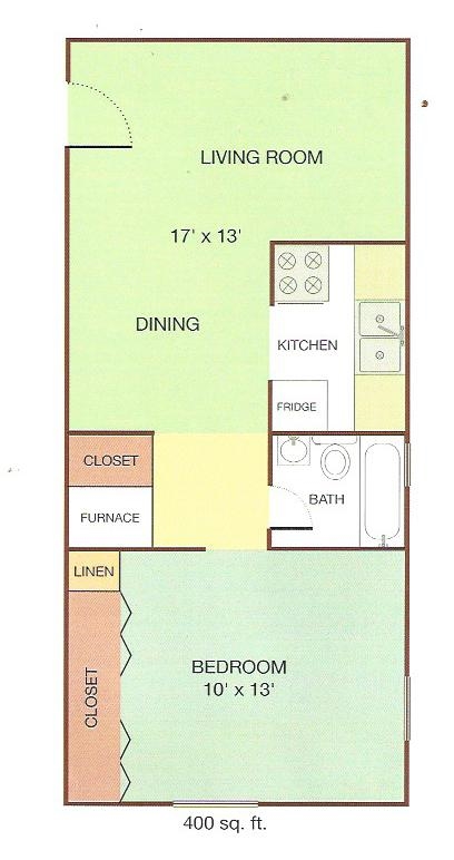 Greenbriar Apartments in Euclid, OH - Building Photo - Floor Plan