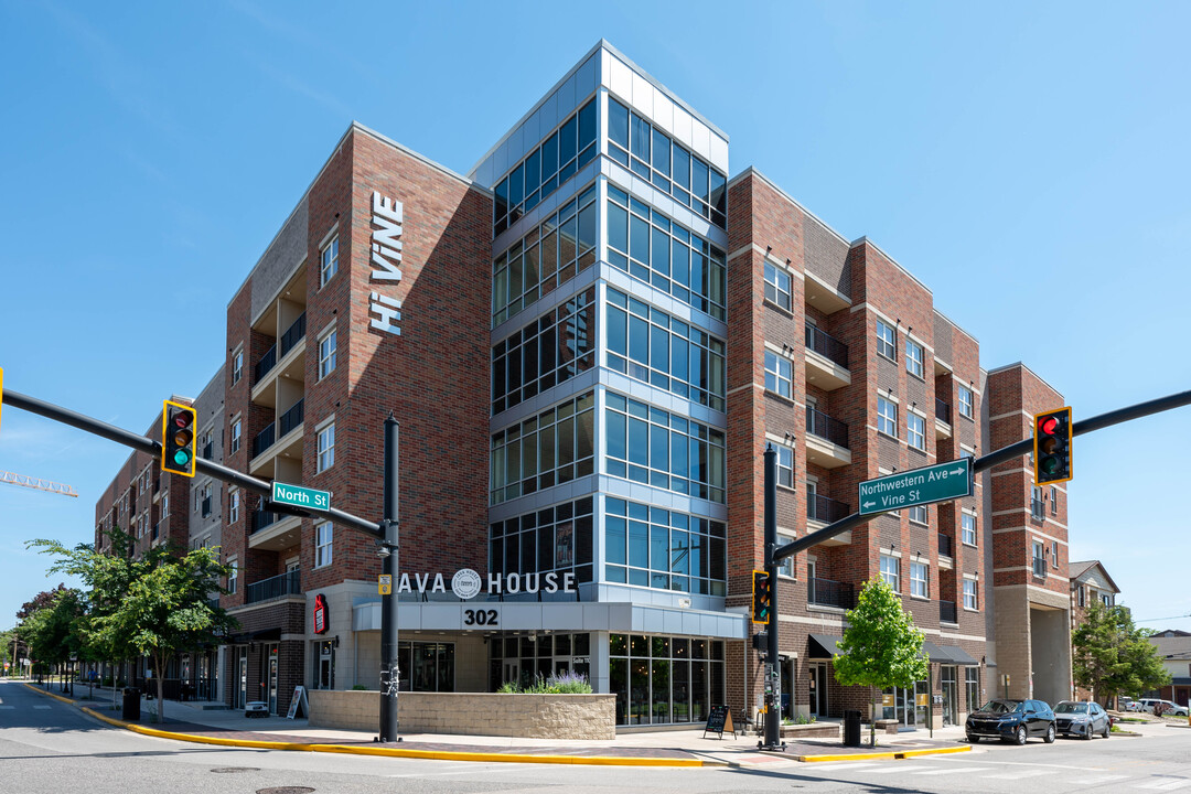 Hi Vine by Weida Apartments in West Lafayette, IN - Foto de edificio