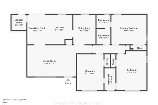 3639 Telstar Dr in Ellenwood, GA - Foto de edificio - Building Photo