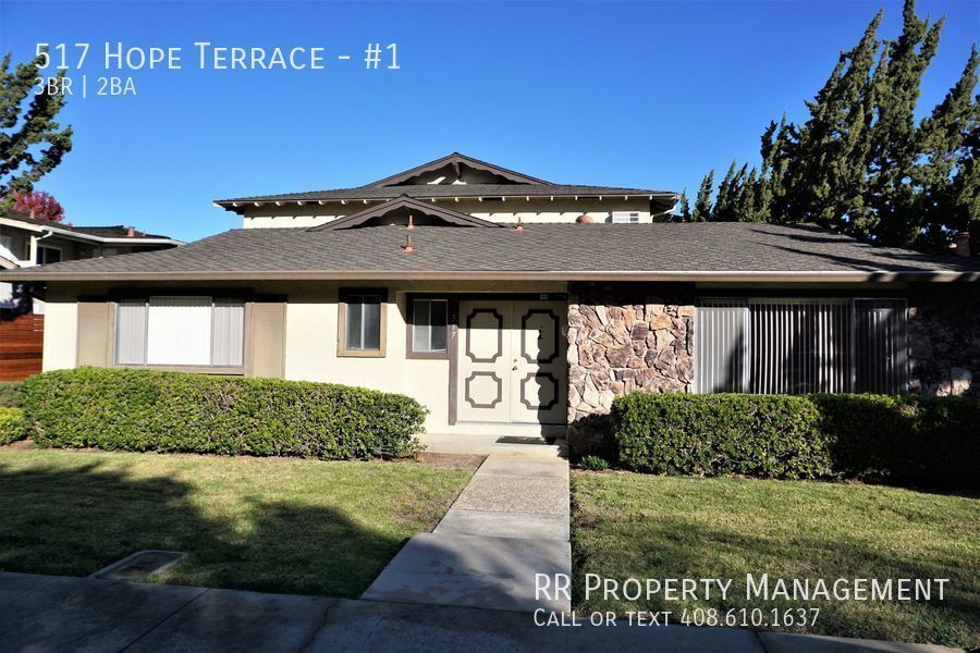 517 Hope Terrace in Sunnyvale, CA - Building Photo