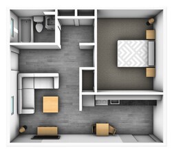 The Junction in Memphis, TN - Foto de edificio - Floor Plan