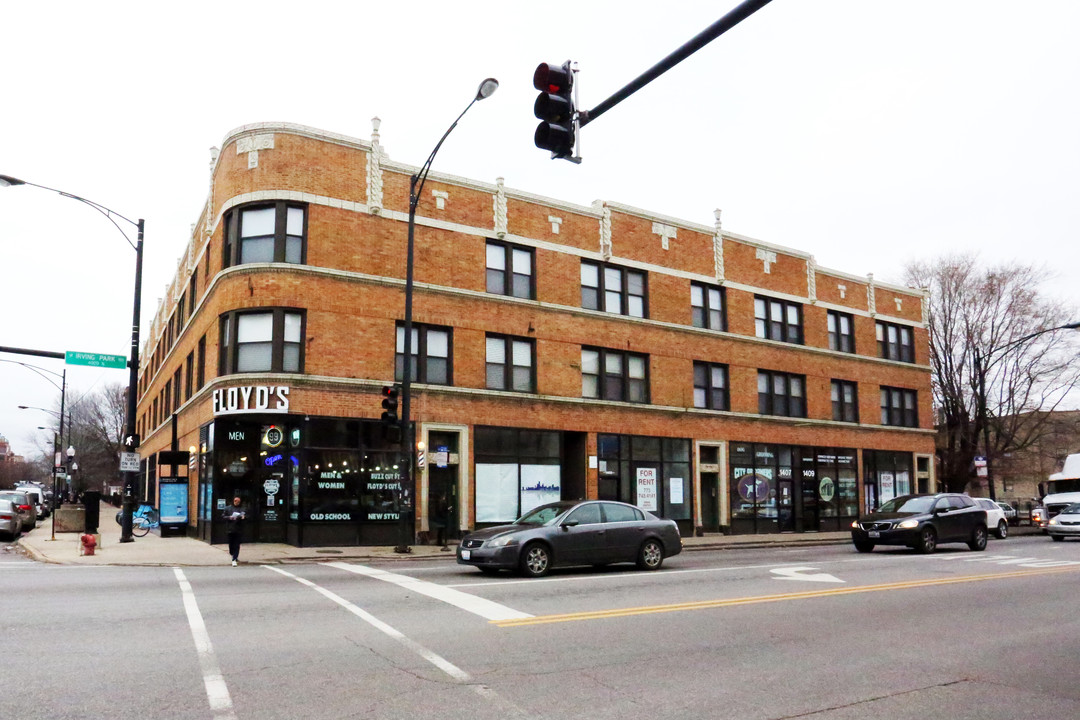 1403-1411 W Irving Park Rd in Chicago, IL - Building Photo