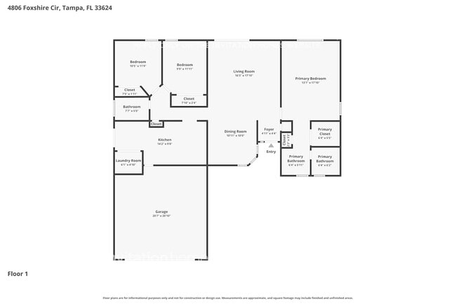 4806 Foxshire Cir in Tampa, FL - Building Photo - Building Photo