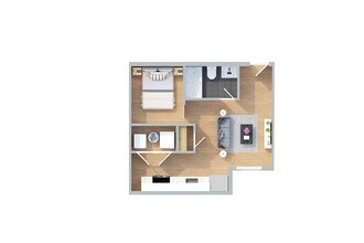 Shipyard Flats in Newport News, VA - Foto de edificio - Floor Plan