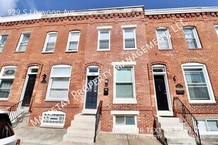 929 S Linwood Ave in Baltimore, MD - Building Photo