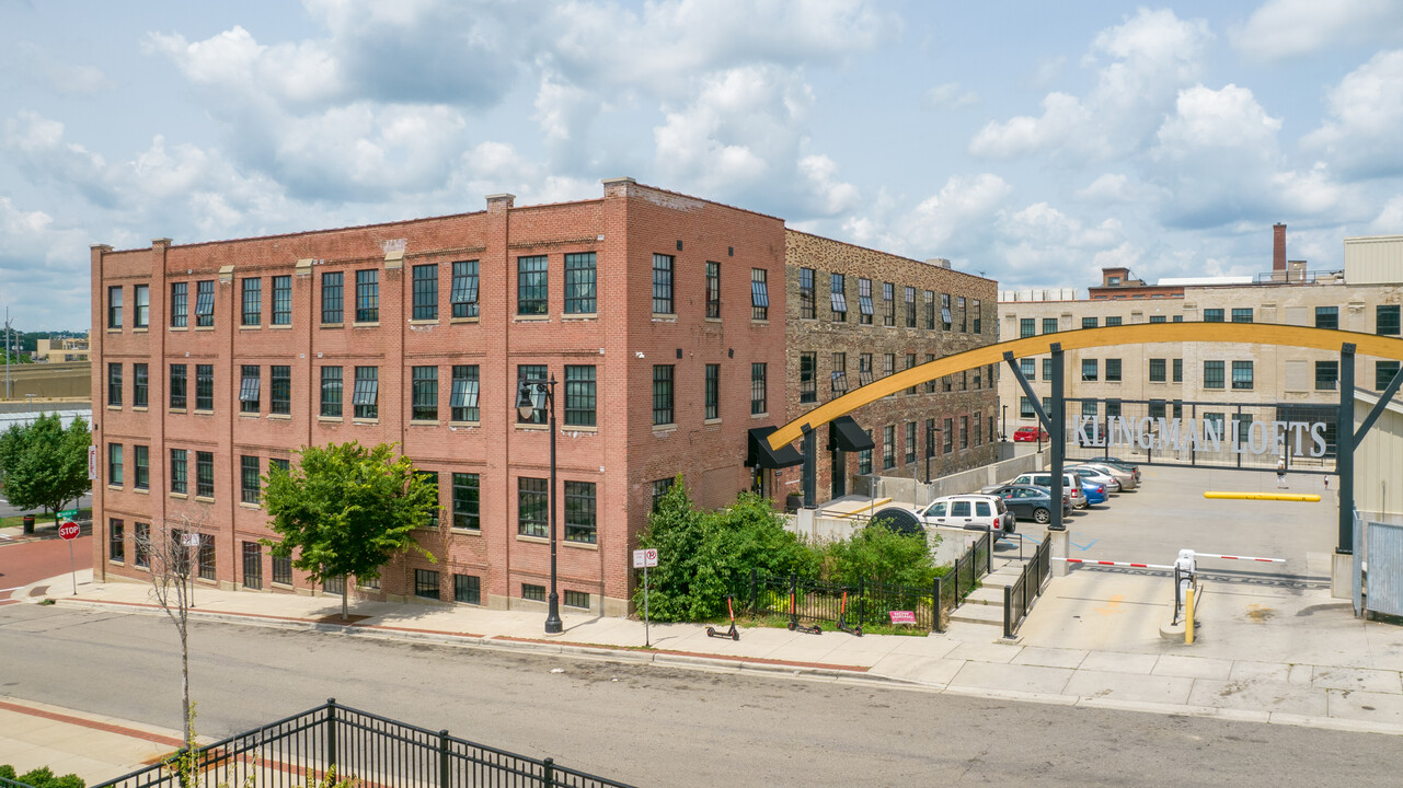 Klingman Lofts in Grand Rapids, MI - Foto de edificio