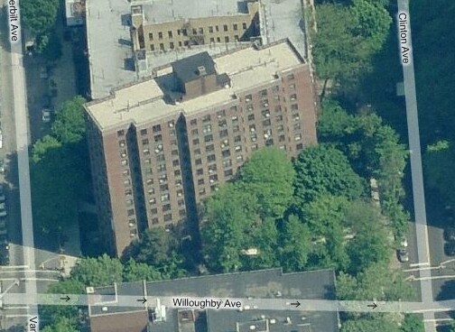 Clinton Hill Cooperative in Brooklyn, NY - Foto de edificio