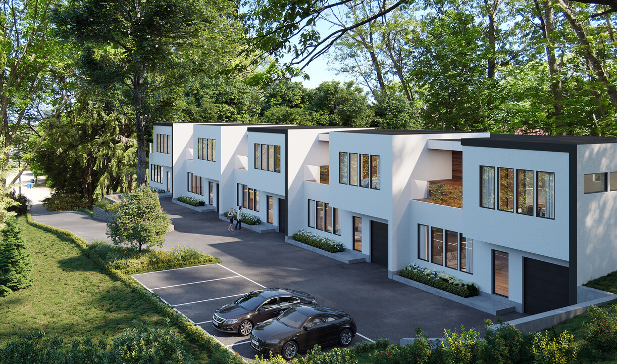 Indigo Estates in Newton, MA - Building Photo