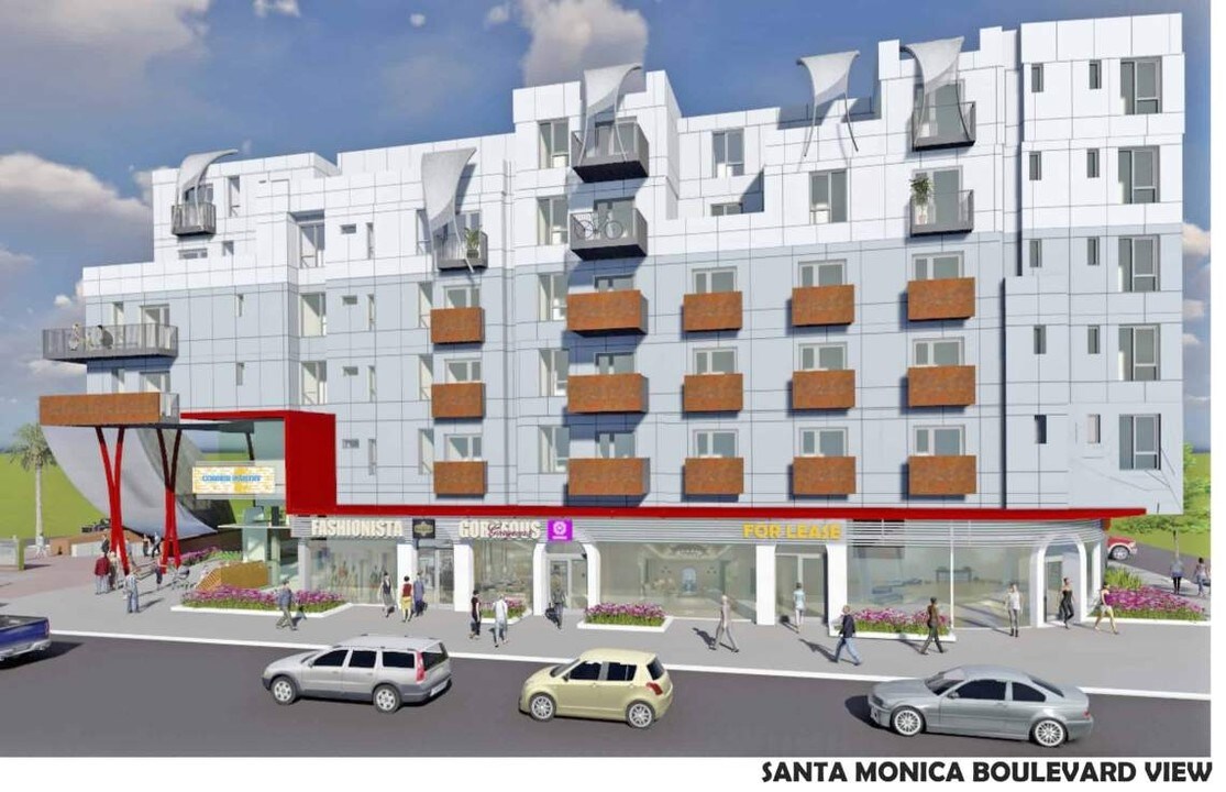 Santa Monica & Vermont Apartments in Los Angeles, CA - Building Photo