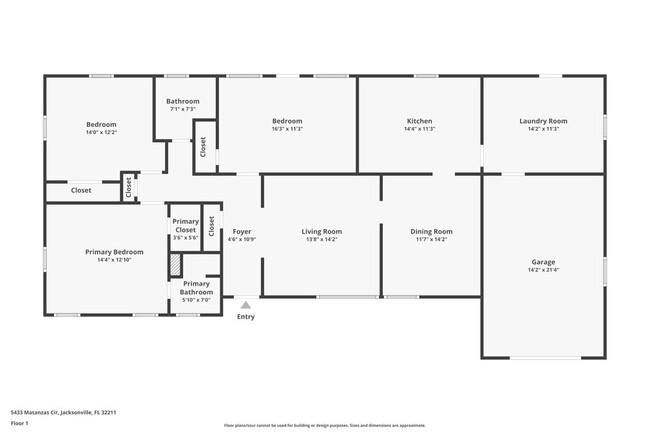 5433 Matanzas Cir in Jacksonville, FL - Building Photo - Building Photo