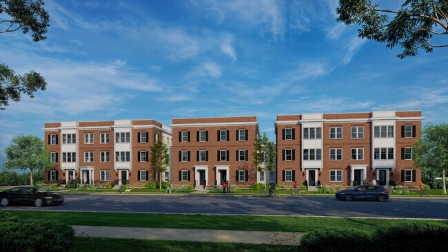 Adler Montford Park + Drexel Townes in Charlotte, NC - Foto de edificio - Building Photo