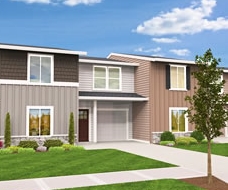 Willow Creek Townhomes in Vancouver, WA - Foto de edificio