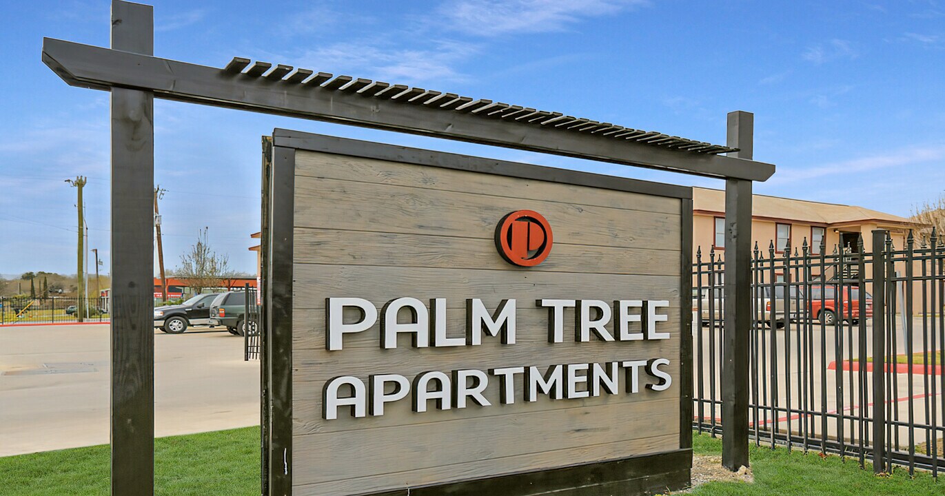 The Palm Tree Apartments in San Antonio, TX - Building Photo