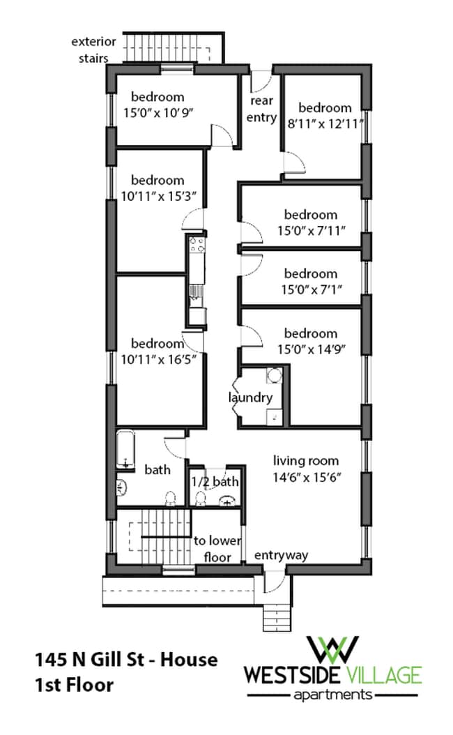 property at 145 N Gill St
