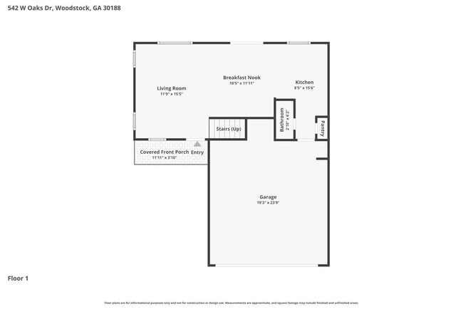 542 W Oaks Dr, Unit 10-04 in Woodstock, GA - Foto de edificio - Building Photo