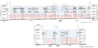 Section Drawing - 801 North Apartments in Los Angeles, California