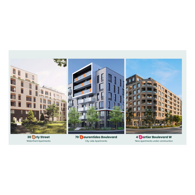 Quartier Unilia in Laval, QC - Building Photo - Building Photo