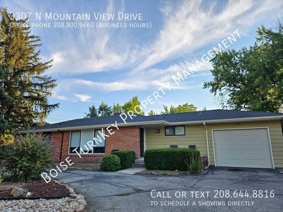 3307 N Mountain View Dr in Boise, ID - Building Photo