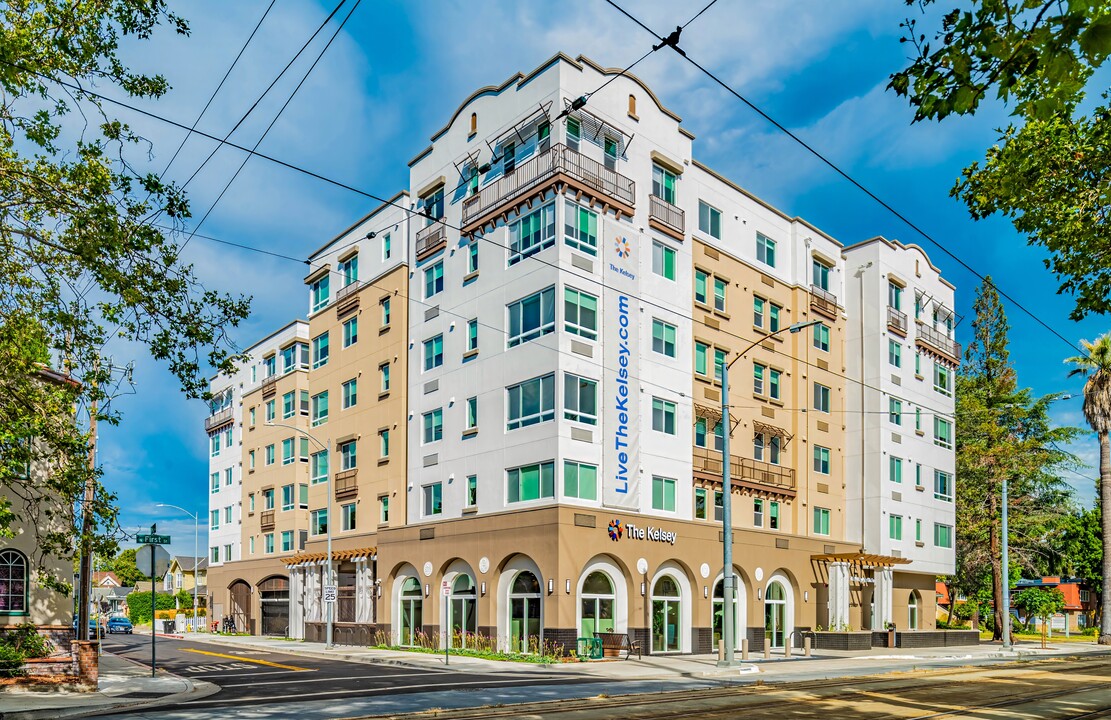 The Kelsey Ayer Station in San Jose, CA - Building Photo