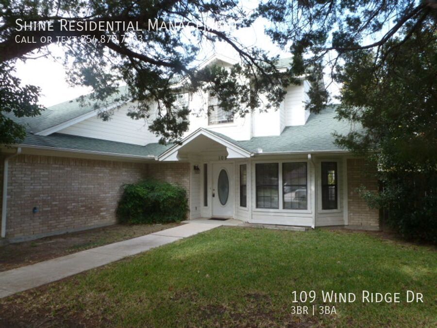 109 Wind Ridge Dr in Harker Heights, TX - Building Photo