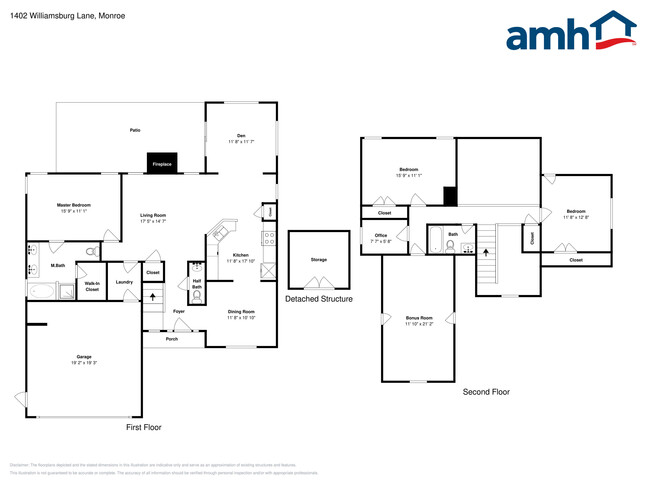 1402 Williamsburg Ln in Monroe, NC - Building Photo - Building Photo