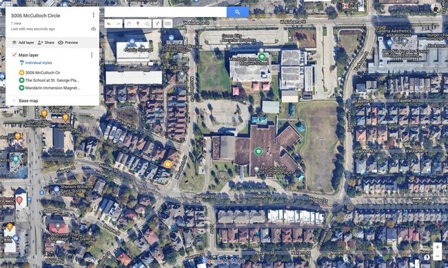 property at 3006 McCulloch Cir