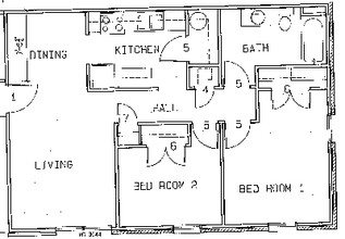 Brandywine Apartments in Tullahoma, TN - Building Photo - Floor Plan