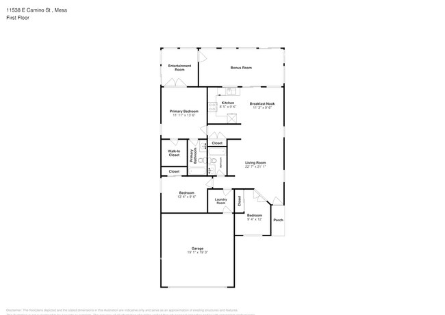 11538 E Camino St in Mesa, AZ - Building Photo - Building Photo