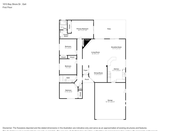 1013 Bay Shore Dr in Galt, CA - Foto de edificio - Building Photo