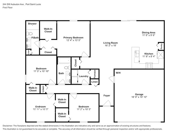 244 SW Aubudon Ave in Port St. Lucie, FL - Foto de edificio - Building Photo