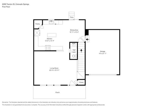 6598 Trenton St in Colorado Springs, CO - Building Photo - Building Photo