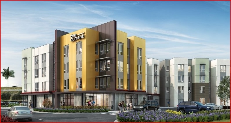 The Current - Student Living Opening 2024 in Pomona, CA - Foto de edificio