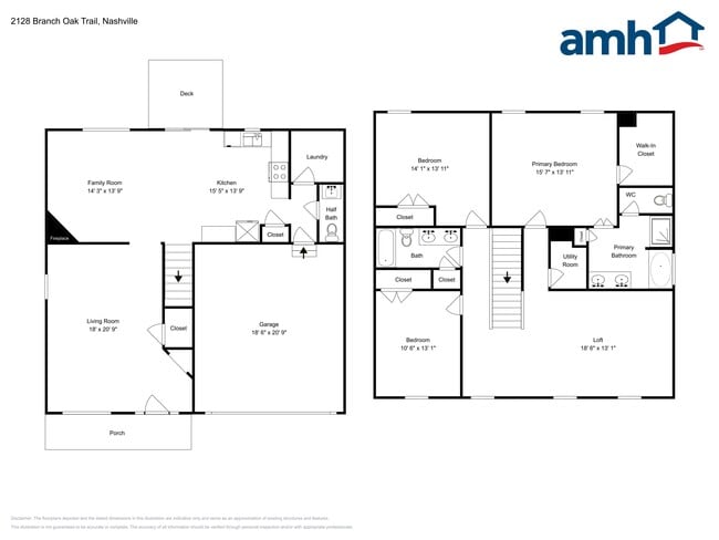 2128 Branch Oak Trl in Nashville, TN - Foto de edificio - Building Photo