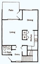 Briarwick Apartments in Kokomo, IN - Building Photo - Floor Plan